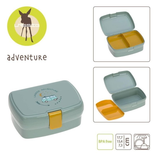 Lunchbox z wkładką Adventure Bus Lassig